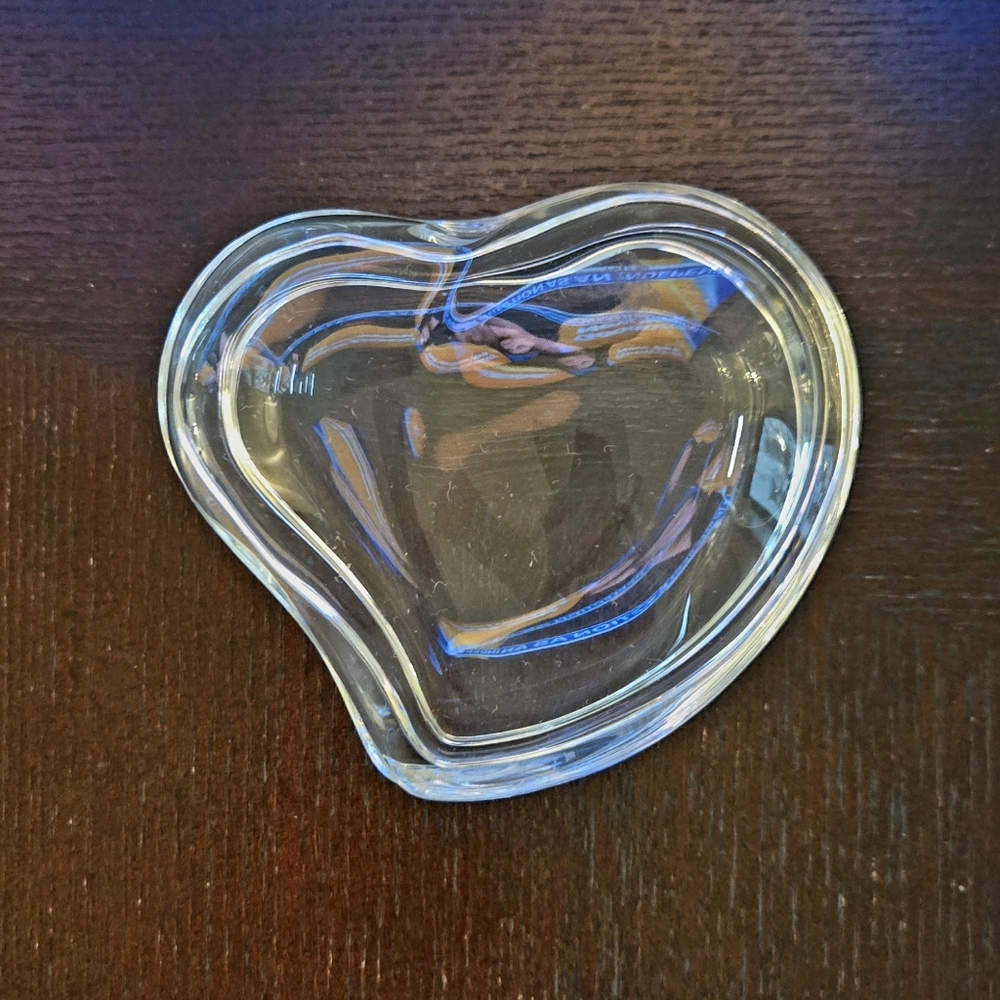 Elsa Peretti For Tiffany Heart-Shaped Crystal Box